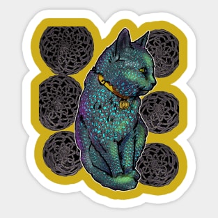 Good Cat Sticker